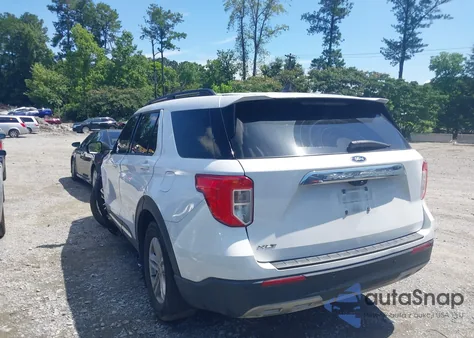 2021 Ford Explorer Xlt из США, поврежденный, VIN 1FMSK7DH2MGB39440